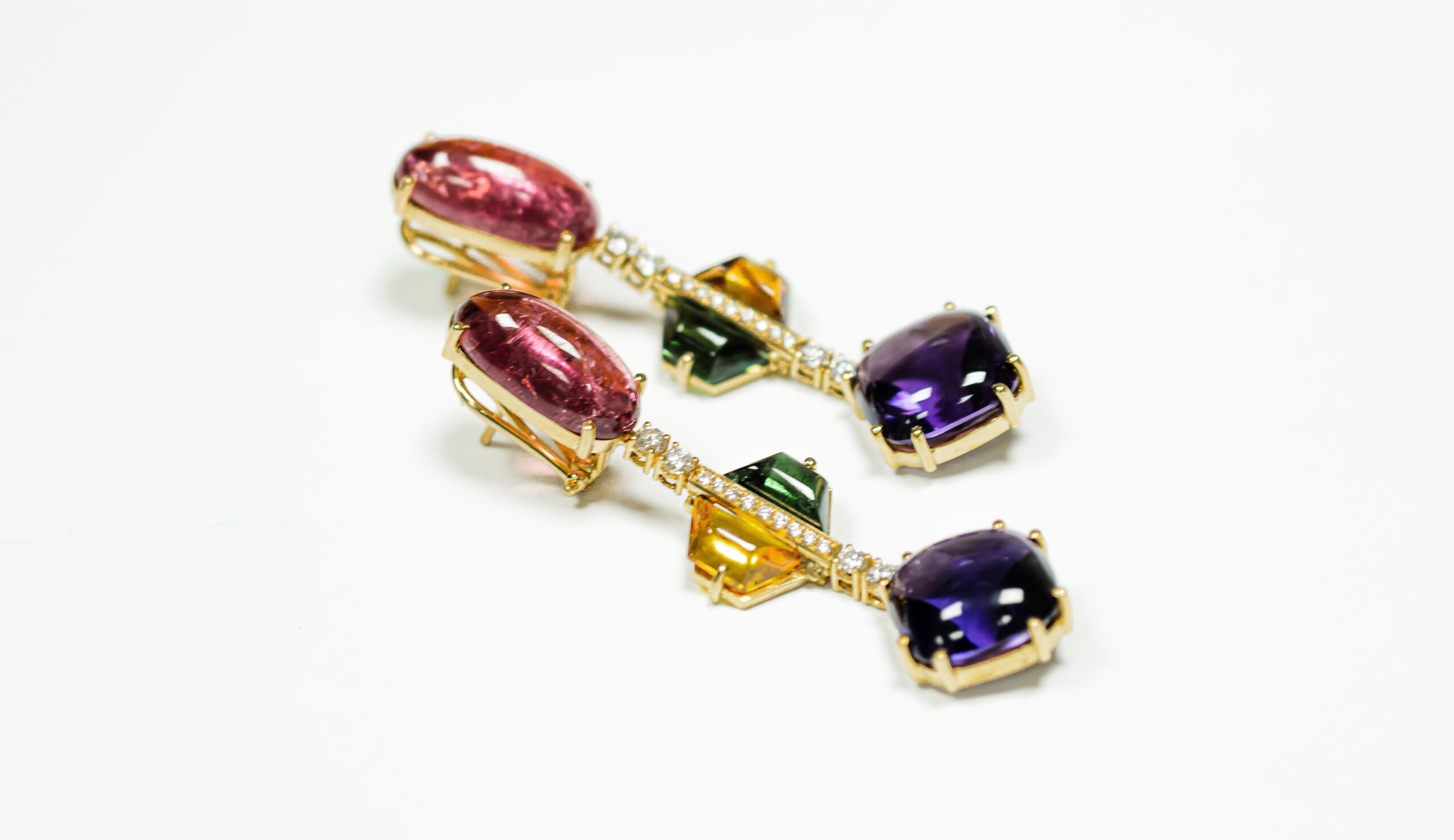 Sell precious stones earrings Canada